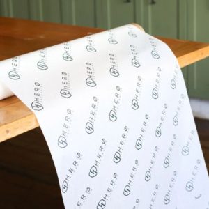 Papel de seda Personalizado em rolo